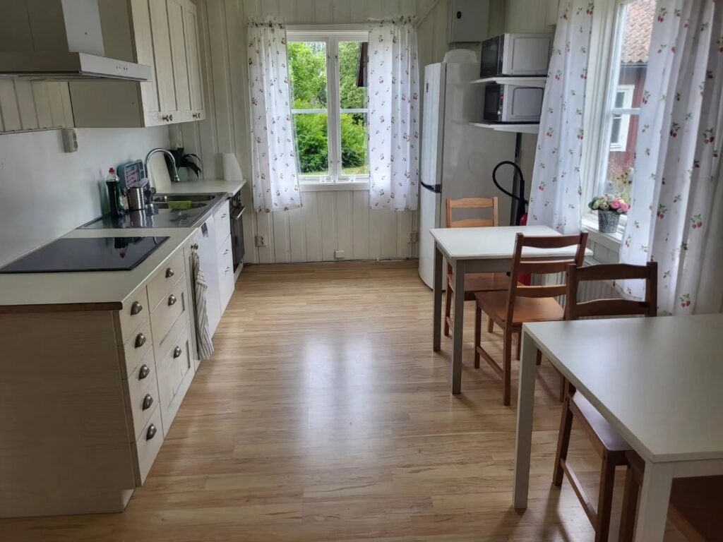 Köket i vandrarhemmet